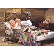 Load image into Gallery viewer, Older Couple - Full Drill Diamond Painting
