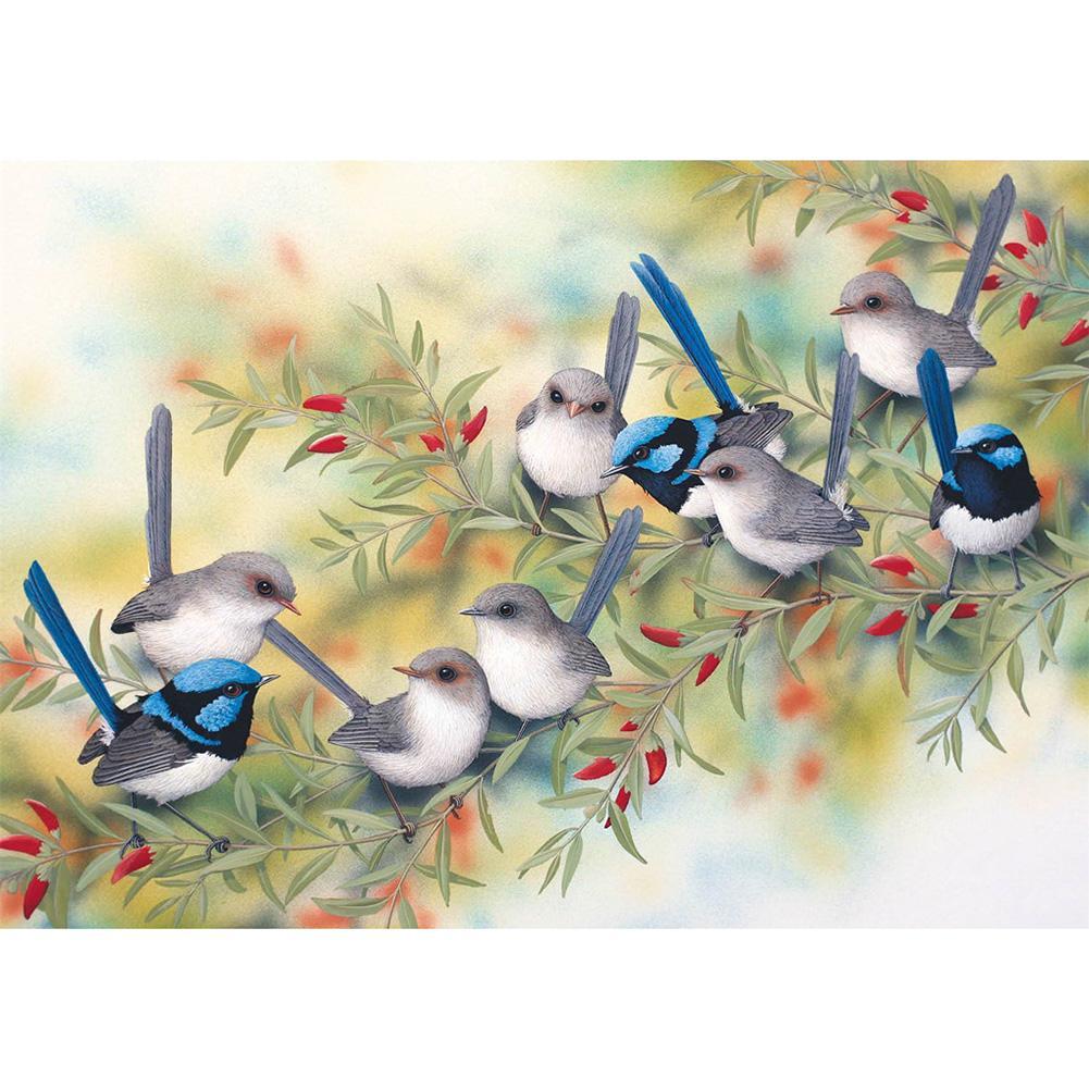 Blur Wrens - Full Drill Diamond Painting