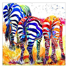 Load image into Gallery viewer, Colorful Zebra - Full Drill Diamond Painting
