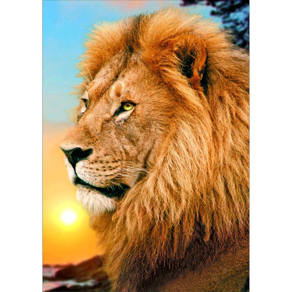 Lion - Full Drill Diamond Painting