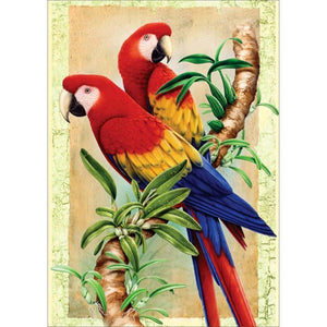 Parrots  - Full Drill Diamond Painting