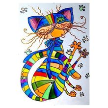 Load image into Gallery viewer, Cat - Full Drill Diamond Painting
