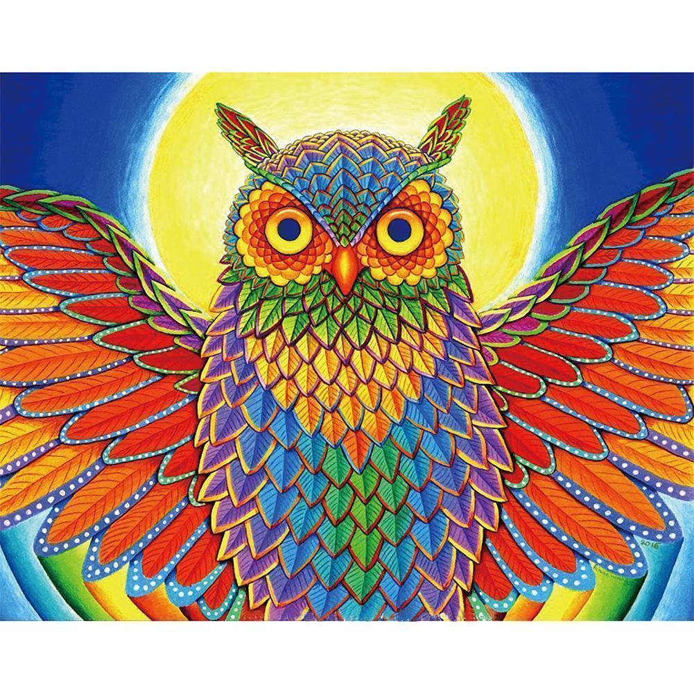 Colorful Bird - Full Drill Diamond Painting