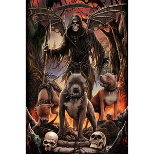Halloween Animals - Full Drill Diamond Painting