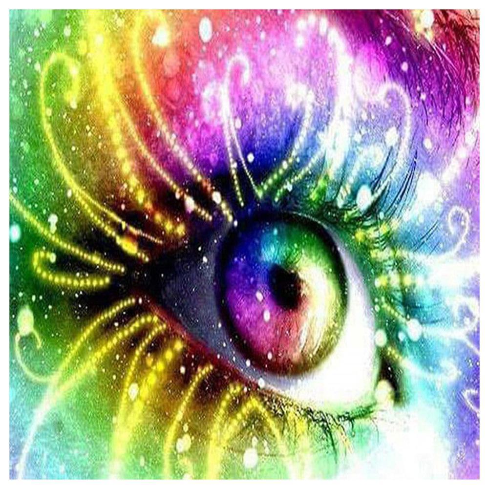 Colorful Eye - Full Drill Diamond Painting