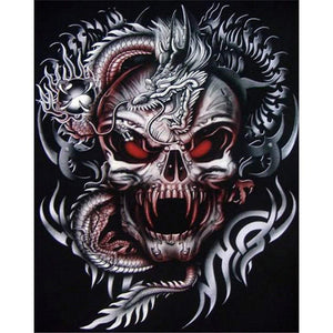 Skull - Full Drill Diamond Painting