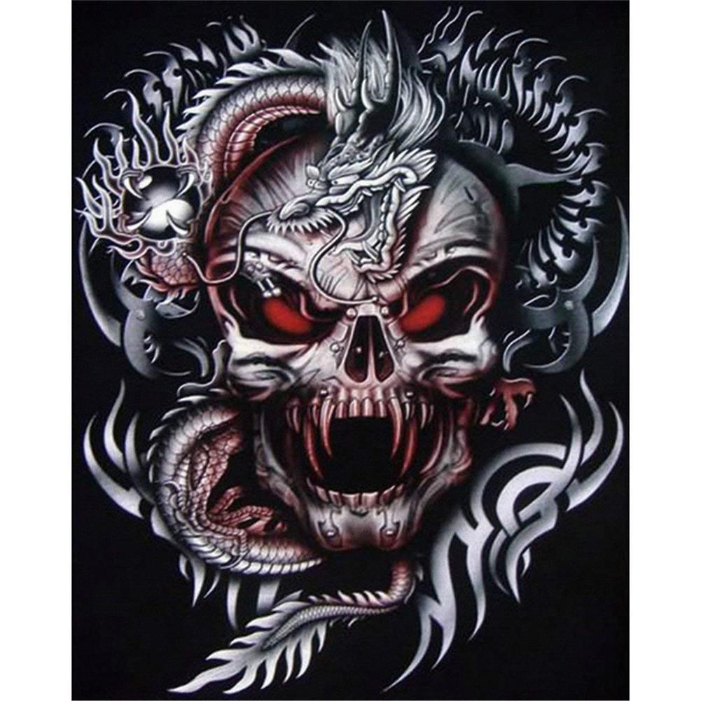 Skull - Full Drill Diamond Painting