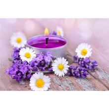 Load image into Gallery viewer, Purple Flowers - Full Drill Diamond Painting

