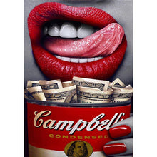 Load image into Gallery viewer, Lip - Full Drill Diamond Painting
