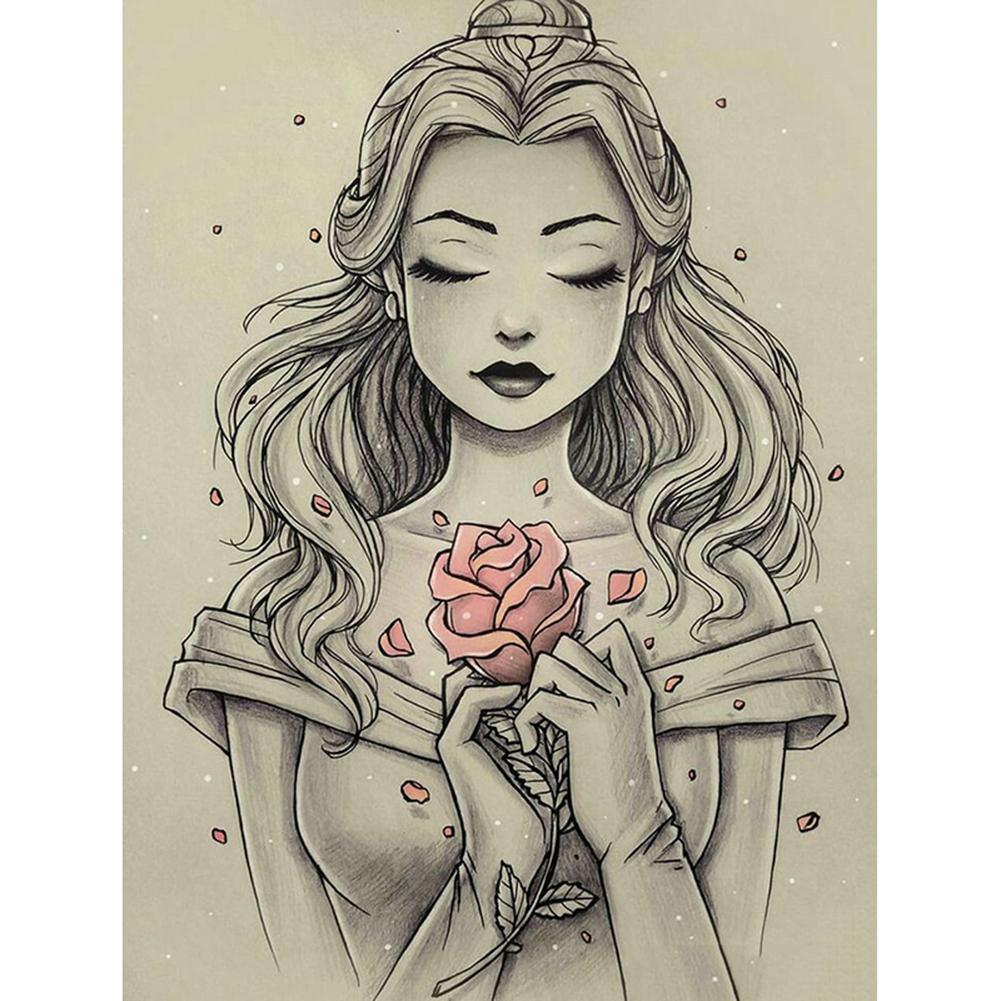 Beauty  - Full Drill Diamond Painting