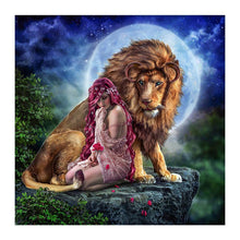 Load image into Gallery viewer, Lion - Full Drill Diamond Painting
