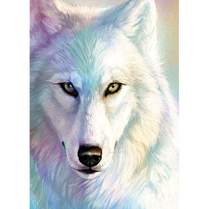 White Wolf - Full Drill Diamond Painting