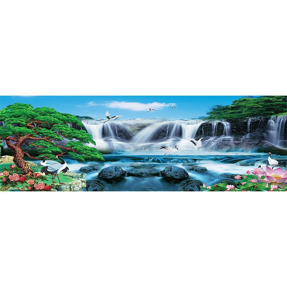 Waterfall - Full Drill Diamond Painting - 80x30cm