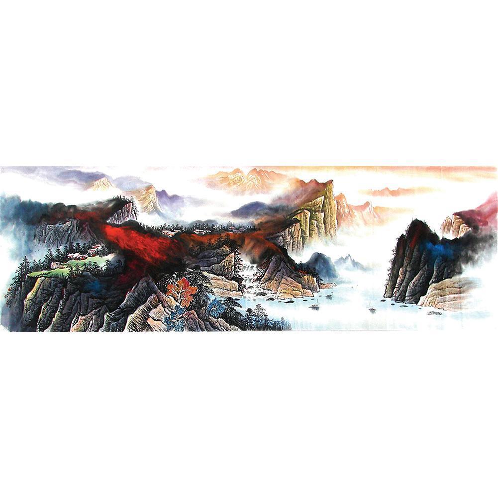 Mountains - Full Drill Diamond Painting - 80x30cm