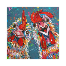 Load image into Gallery viewer, Rooster Hen - Full Drill Diamond Painting
