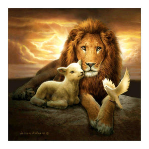 Lion - Full Drill Diamond Painting
