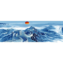 Load image into Gallery viewer, The Great Wall - Full Drill Diamond Painting - 80x30cm

