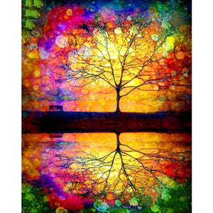 Abstract Tree - Full Drill Diamond Painting