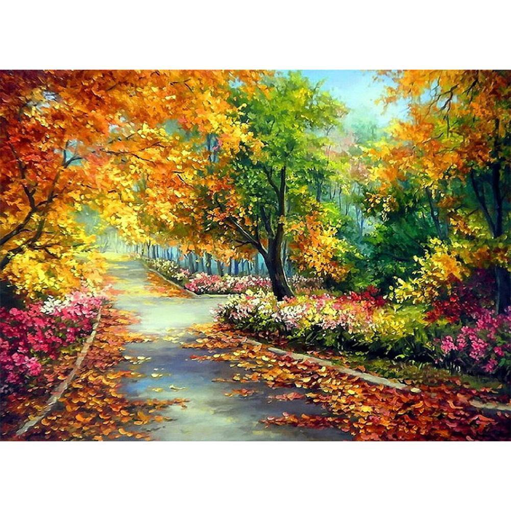 Autumn - Full Drill Diamond Painting - 50x38cm