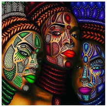 Load image into Gallery viewer, Painted Face  - Full Drill Diamond Painting
