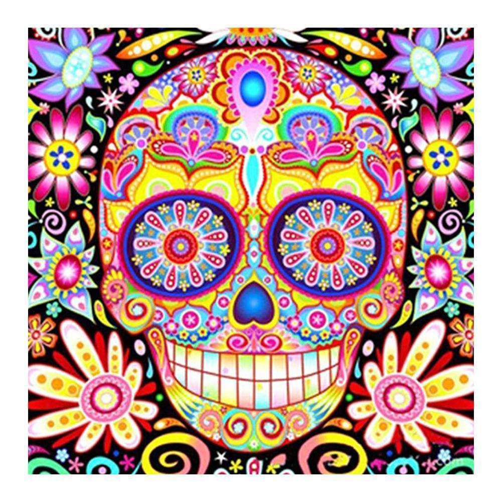 Skull - Full Drill Diamond Painting