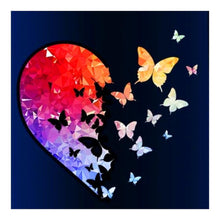 Load image into Gallery viewer, Butterfly Heart - Full Drill Diamond Painting
