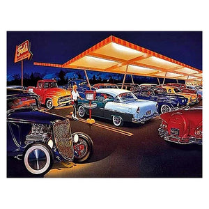 Parking Lot - Full Drill Diamond Painting