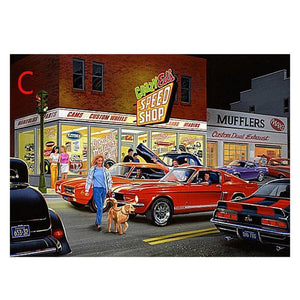 Parking Lot - Full Drill Diamond Painting