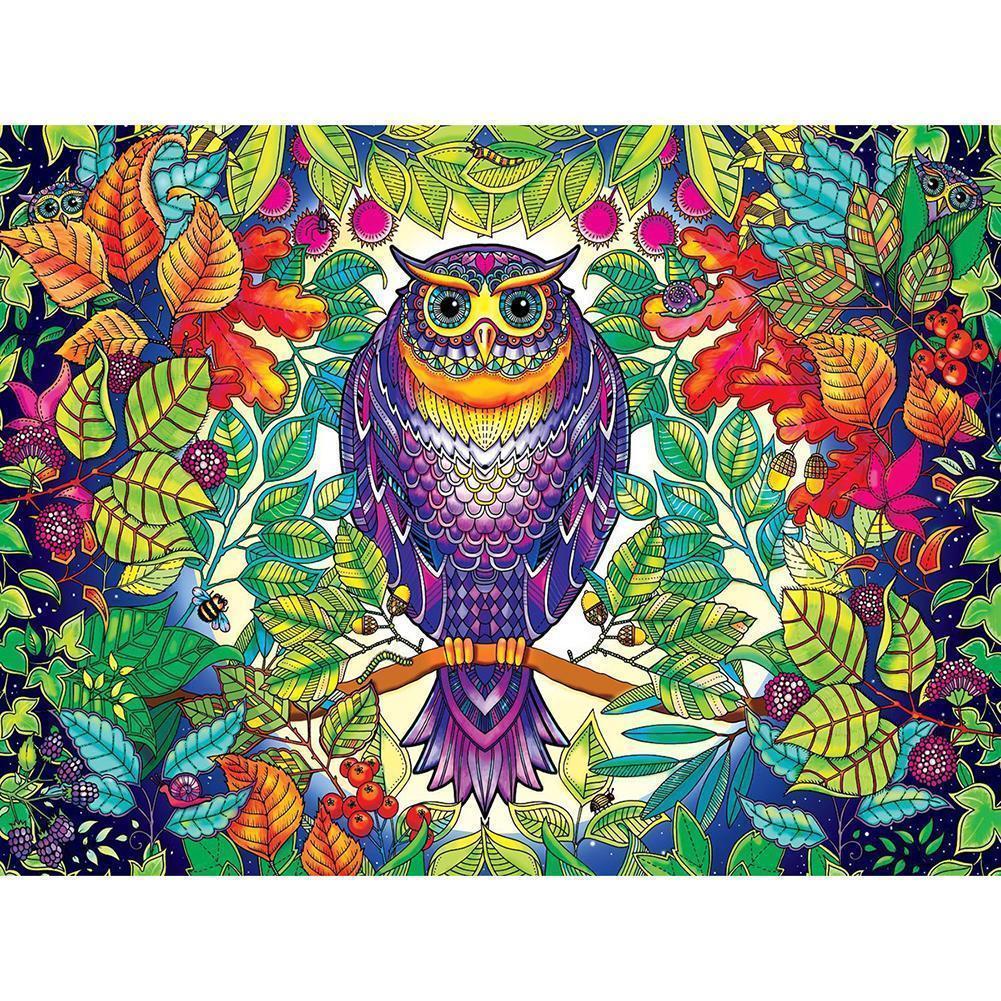Colorful Bird - Full Drill Diamond Painting