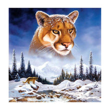 Load image into Gallery viewer, Snow Mountain Tiger - Full Drill Diamond Painting
