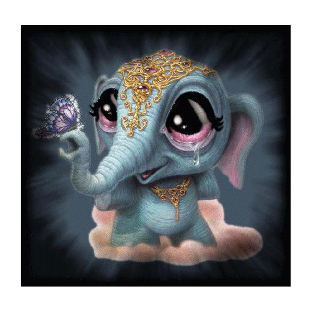 Elephant - Full Drill Diamond Painting