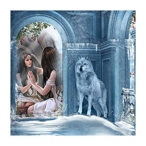 Wolf Women - Full Drill Diamond Painting