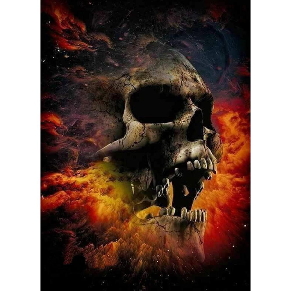 Skull - Full Drill Diamond Painting