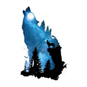Novelty Wolf - Full Drill Diamond Painting