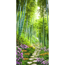 Load image into Gallery viewer, Bamboo Road - Full Drill Diamond Painting - 85x45cm
