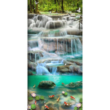 Load image into Gallery viewer, Waterfall - Full Drill Diamond Painting - 85x45cm
