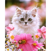 Load image into Gallery viewer, Kitten - Full Drill Diamond Painting
