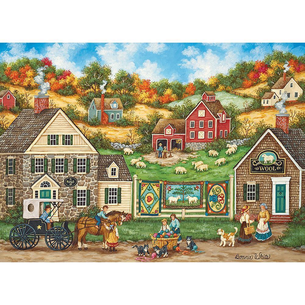 Village View - Full Drill Diamond Painting
