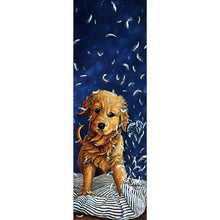 Load image into Gallery viewer, Dog - Full Drill Diamond Painting - 20x50cm
