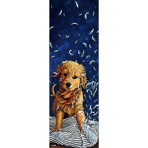 Dog - Full Drill Diamond Painting - 20x50cm