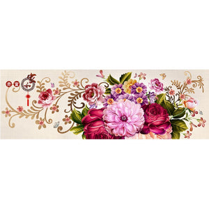 Flower - Full Drill Diamond Painting - 80x30cm