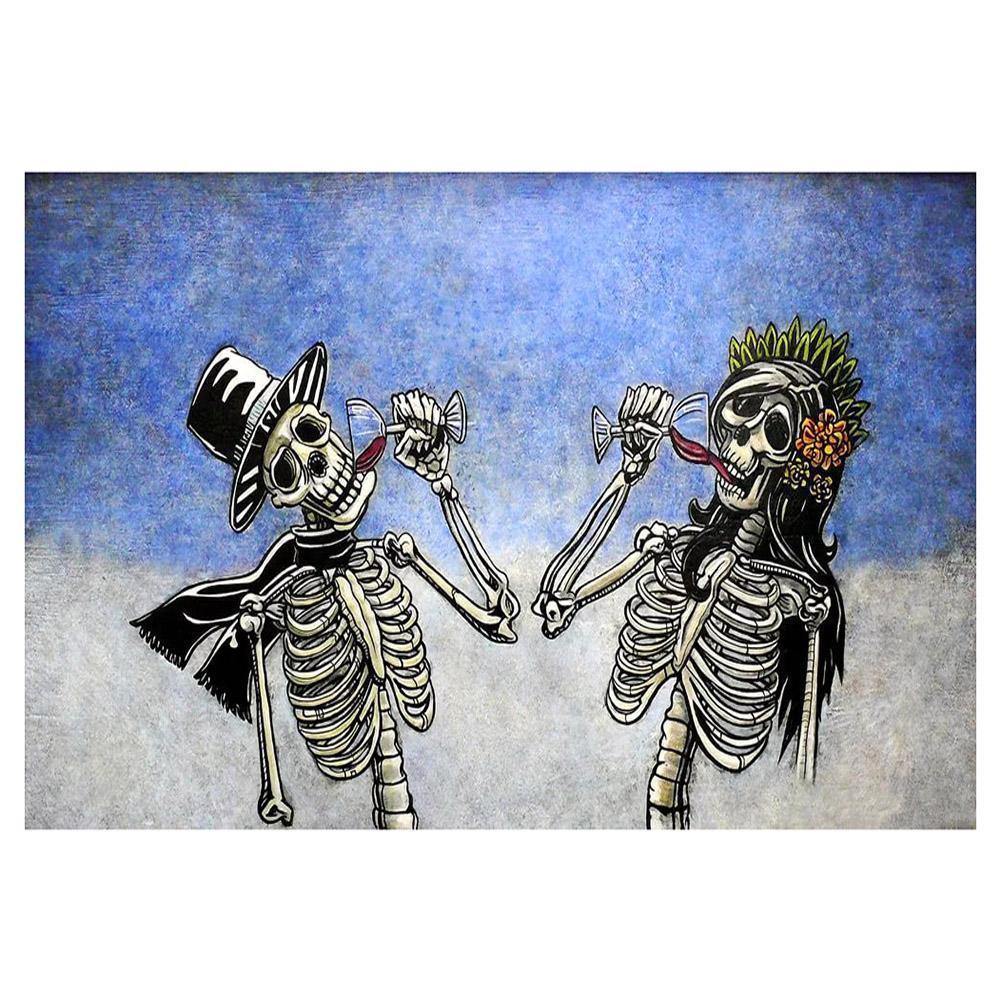 Drinking Skull - Full Drill Diamond Painting