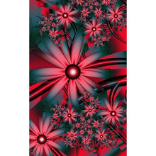 Load image into Gallery viewer, Red Flowers - Full Drill Diamond Painting
