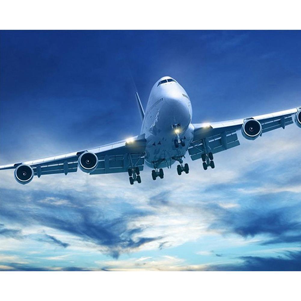 Airplane - Full Drill Diamond Painting