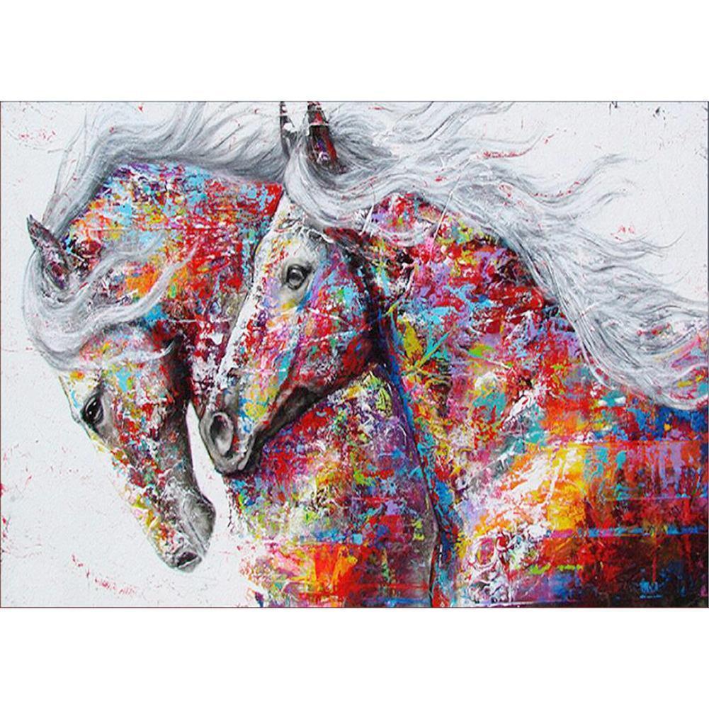 Colorful Horse  - Full Drill Diamond Painting