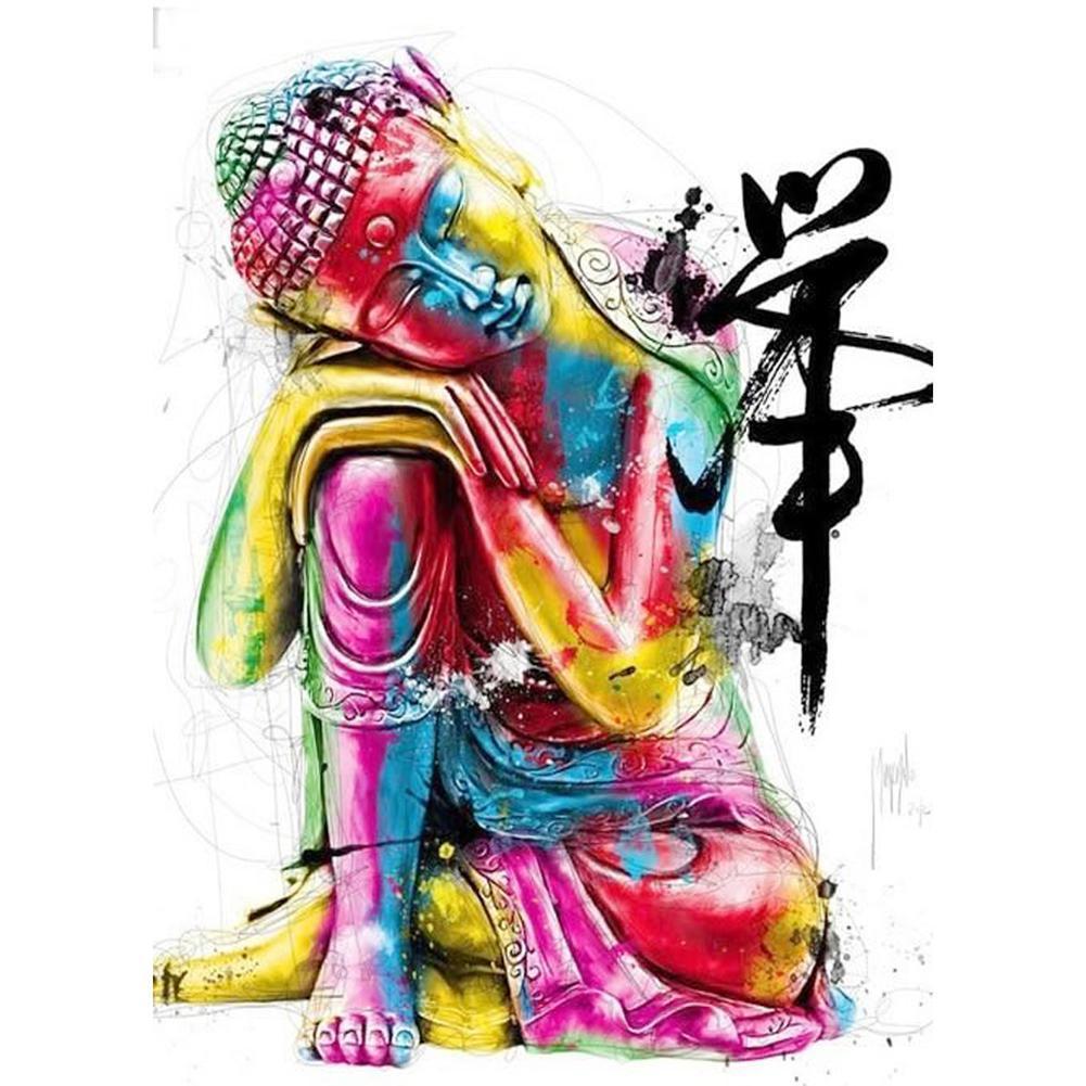 Colorful Buddha   - Full Drill Diamond Painting