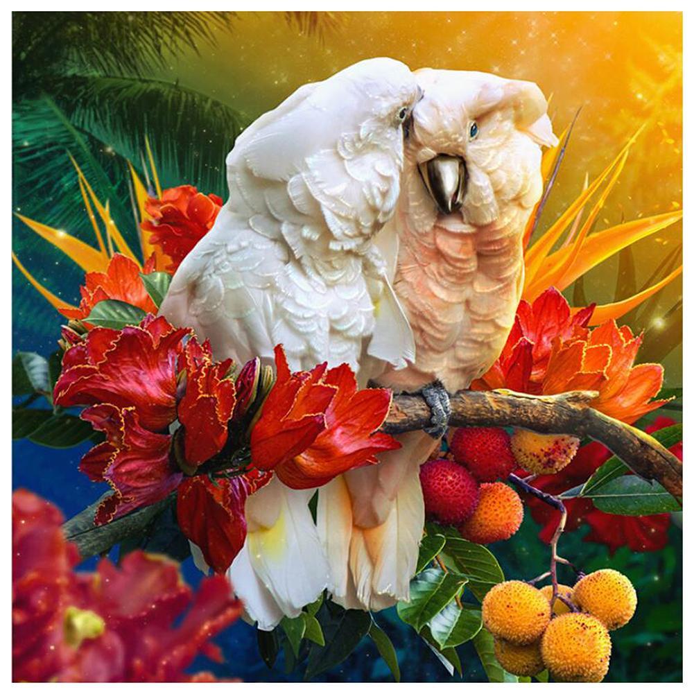 Parrot Lovers - Full Drill Diamond Painting