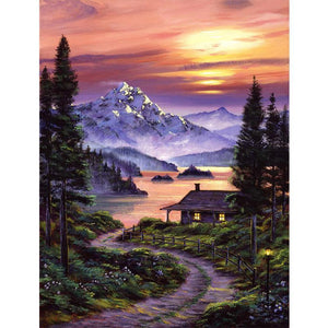 Fantasy View - Full Drill Diamond Painting