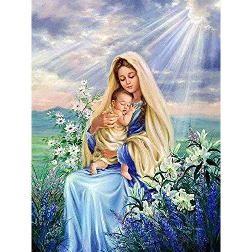 Mom and baby - Full Drill Diamond Painting