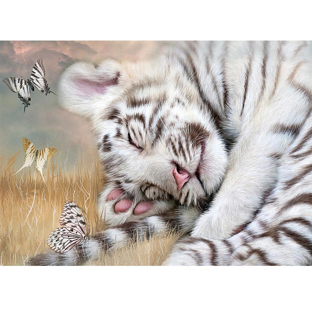 Tiger Butterfly - Full Drill Diamond Painting